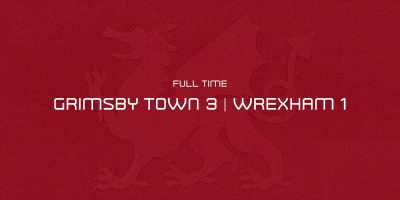 That's three points
that we won't know - Welcome to Wrexham