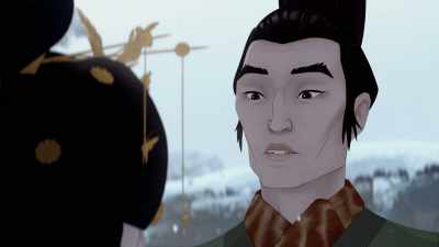 That's too much. I only brought candy. - BLUE EYE SAMURAI