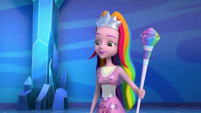 That's true, B.B.,
but the storm stopped them. - Rainbow Rangers