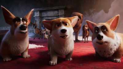 That's true. - Or you hoped I ended up in the gutter. - The Queen's Corgi