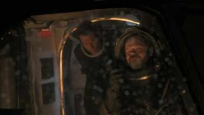 That's, uh,
Runabout 33 to base camp, over. - Vagrant Queen