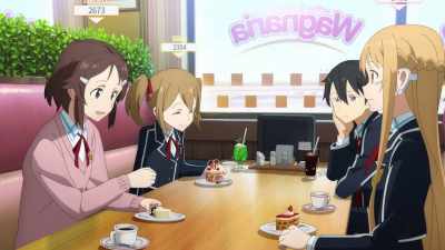 That's what you call thoughtful.
Unlike someone else we know... - Sword Art Online: The Movie – Ordinal Scale