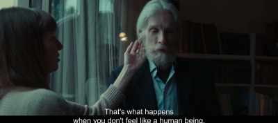 That's what happens
when you don't feel like a human being. - The Most Beautiful Boy in the World