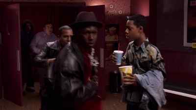  That's what happens
 when you talk over the trailer - Everybody Hates Chris