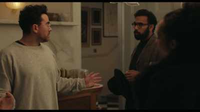 -  That's what I said.
- Can you both relax, please? - Good Grief