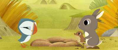 That's what I think.
But no one else does. - Puffin Rock and the New Friends