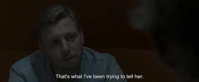 That's what I've been trying to tell her. - Under the Tree