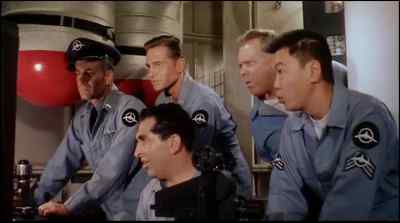 That's what would happen to us
if we hit the atmosphere that fast. - Conquest of Space