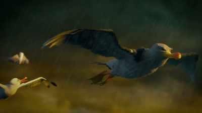 That's when
a giant storm hit us. - Manou the Swift