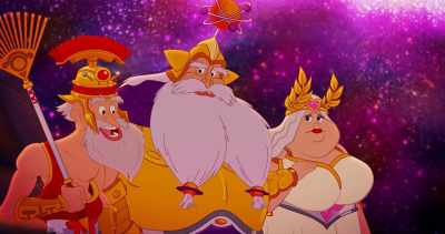 That's when we put all that
fighting behind us, - Legend of the Three Caballeros
