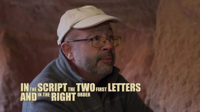   That's where we get the word
            alphabet? - Expedition Unknown