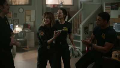 That's why we are doing
a happy dance right now. - Fire Country