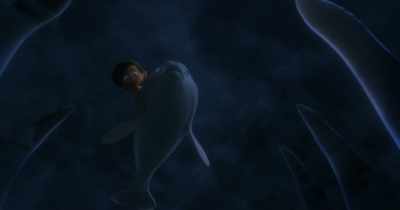 That's why he hates us
and that potion of his - Dolphin Boy