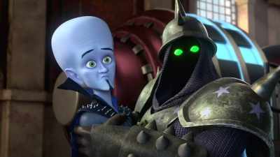 - That's why he
left me in charge. - (gasps) - Megamind vs. the Doom Syndicate