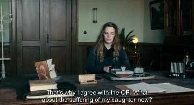 That's why I agreed to the Operation.
What about my daughter's suffering now?
. - Never Look Away