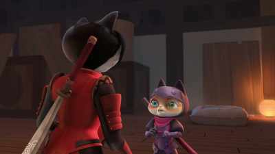 That's why I hide here
when we're supposed to do fight training. - Samurai Rabbit: The Usagi Chronicles
