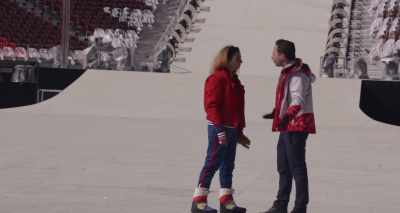 That's why I just snuck
into an Olympic stadium, - Olympic Dreams