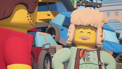 That's why I mapped
this whole junkyard, - LEGO City Adventures