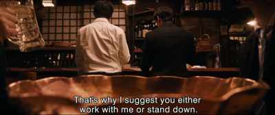 That's why I suggest you either
work with me or stand down. - Shin Ultraman