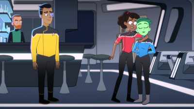 -That's why I'm here. -Oh, well, thanks - Star Trek: Lower Decks