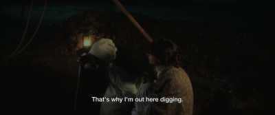 That's why I'm out here digging. - Cabrini