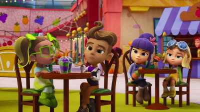 That's why it's good
to have best friends by your side, - Strawberry Shortcake and the Beast of Berry Bog