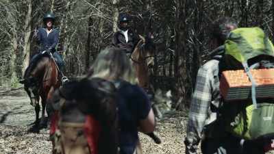  "that's why we take horses." - #TextMeWhenYouGetHome
