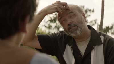That's why the makeup job
is flawless. - The Walking Dead: World Beyond