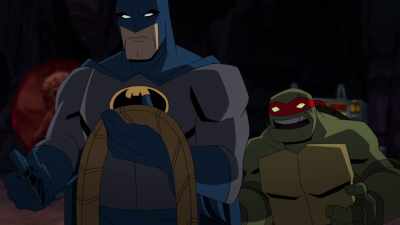 That's why,
when things get tough, - Batman vs Teenage Mutant Ninja Turtles