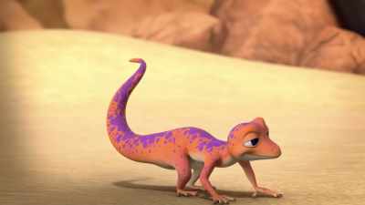 That's Will.
The wizard lizard. - Barbie: A Touch of Magic