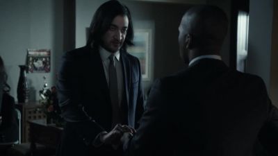 - That's for you, my friend.
- Oh, I can't. - Person of Interest