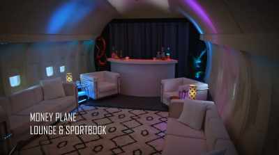 That's where you will
find dining and libations. - Money Plane