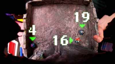That's where you're gonna roll 4d20 - Dimension 20