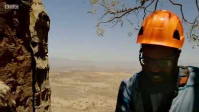 The 20-foot vertical climb
accessible to anyone brave enough - The Misadventures of Romesh Ranganathan