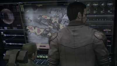 The 2nd Mars mobile infantry is deployed
and engaged on the ground. - Starship Troopers: Traitor of Mars