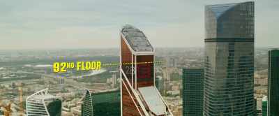 The 92nd floor is home to the world's
most secure vault. - Pathaan