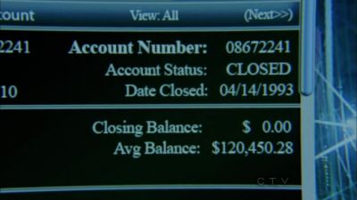 The account was closed 19 years ago. - Castle