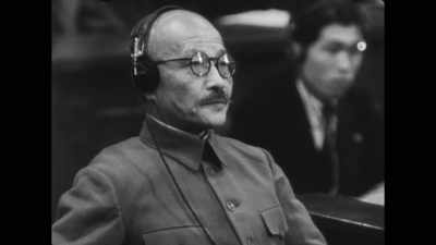 The accused Tojo testifies - Tokyo Trial