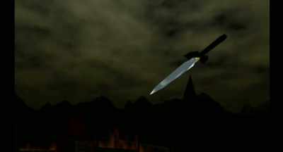 The act that Ganon
knocks your sword out - Running with Speed