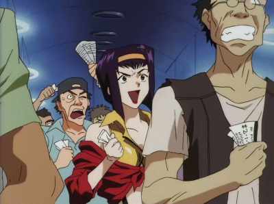 The actions are on a small scale,
and the ending is forced. - Cowboy Bebop