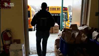 >> THE ACTS OF KINDNESS INCLUDE
SCHOOL STAFFERS PREPARING - One World: Together at Home