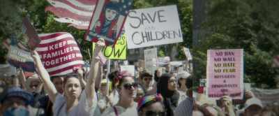 The administration
seems dug in,
even with anger spilling over, - Separated