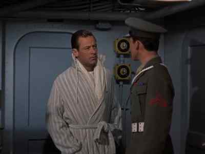 The admiral wants to see me.
I'm Brubaker. - The Bridges at Toko Ri