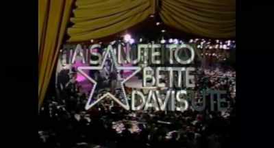 The AFI was about to do
their salute to Bette Davis. - Studio One Forever