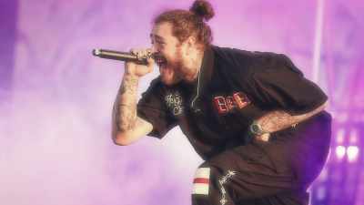 The album produced several
hits, including three top-ten tracks - Post Malone: On His Terms