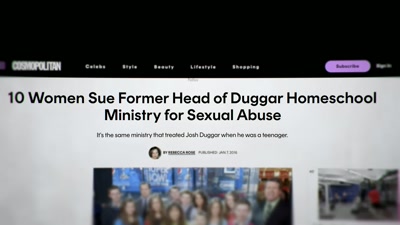 The allegations are that Gothard
sexually abused and harassed them. - Shiny Happy People: Duggar Family Secrets