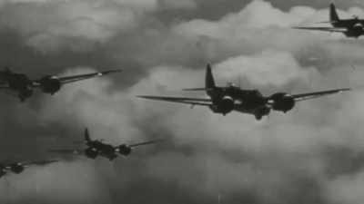 The allies begin
a huge bombardment, - Secret Nazi Ruins