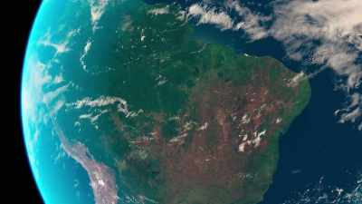 The Amazon basin
is over 3,000 kilometers across - Our Planet