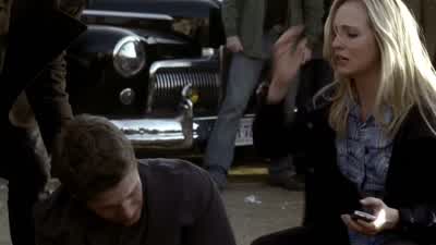 The ambulance is saying 15-20 minutes. - The Vampire Diaries