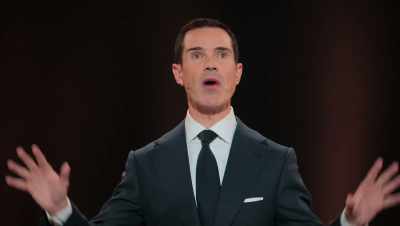 The Americans and the British, we're...
we're divided by a common language. - Jimmy Carr: Natural Born Killer